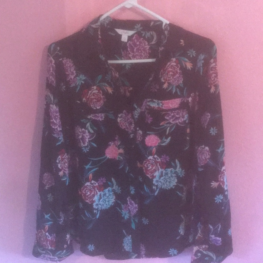 Candies XS floral blouse
